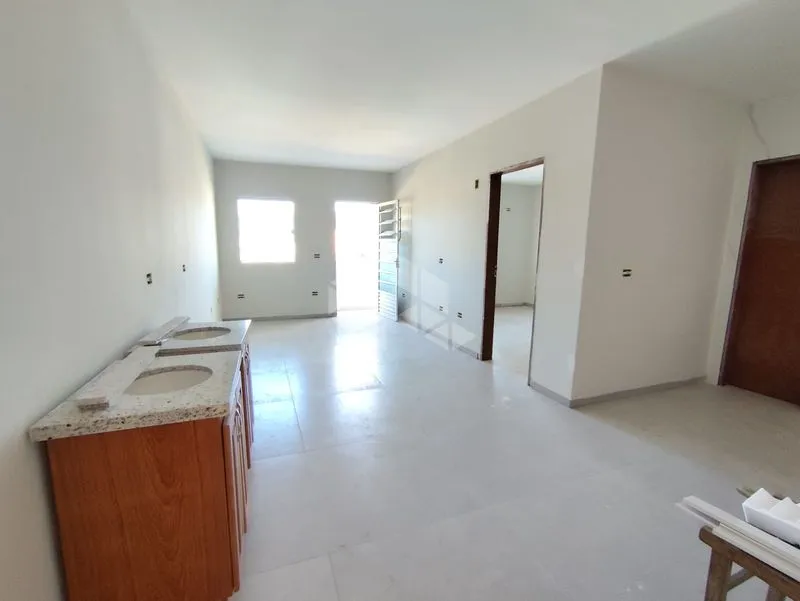 40 m² 1-bedroom apartment with gas water heater