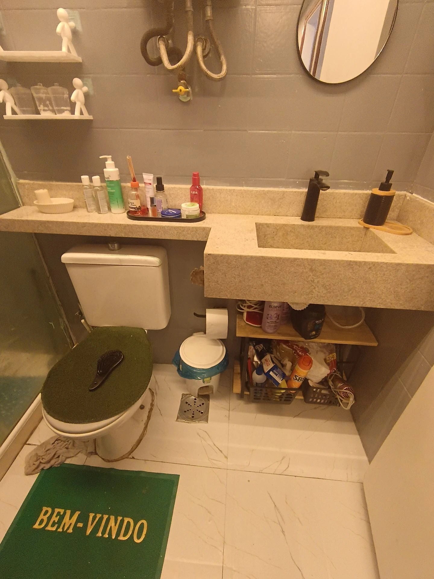 60 m² furnished apartment with 2 bedrooms and 1 parking spot — photo 2