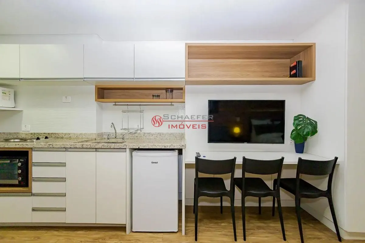 Apartamento mobiliado de 1 quarto com mesa de trabalho — photo 13