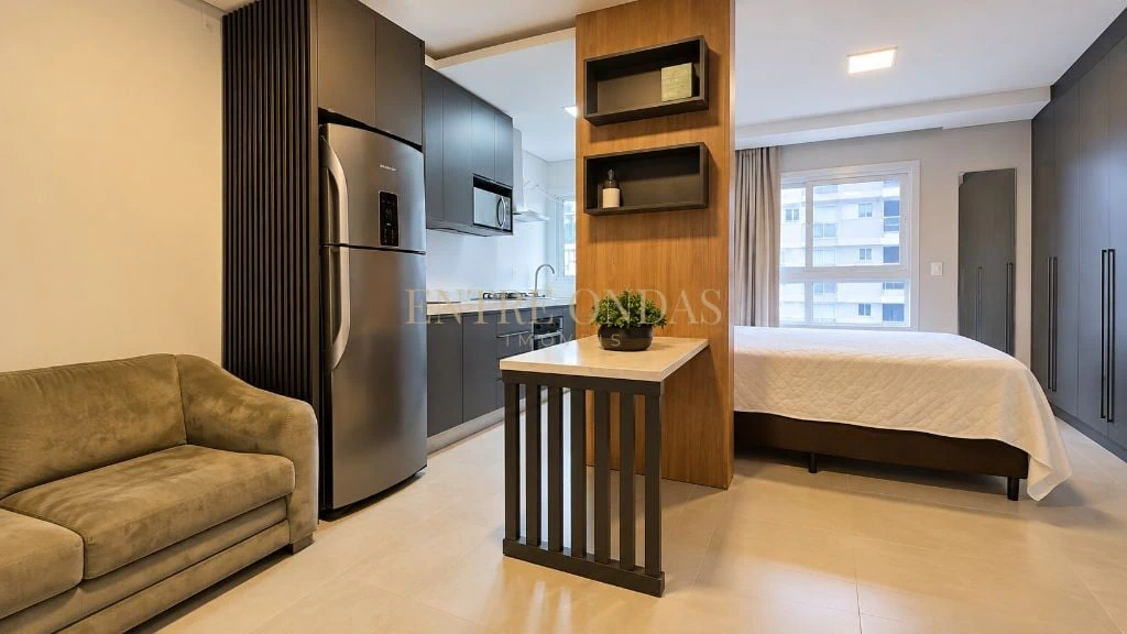 Washing machine in a one-bedroom apartment, 30 m²