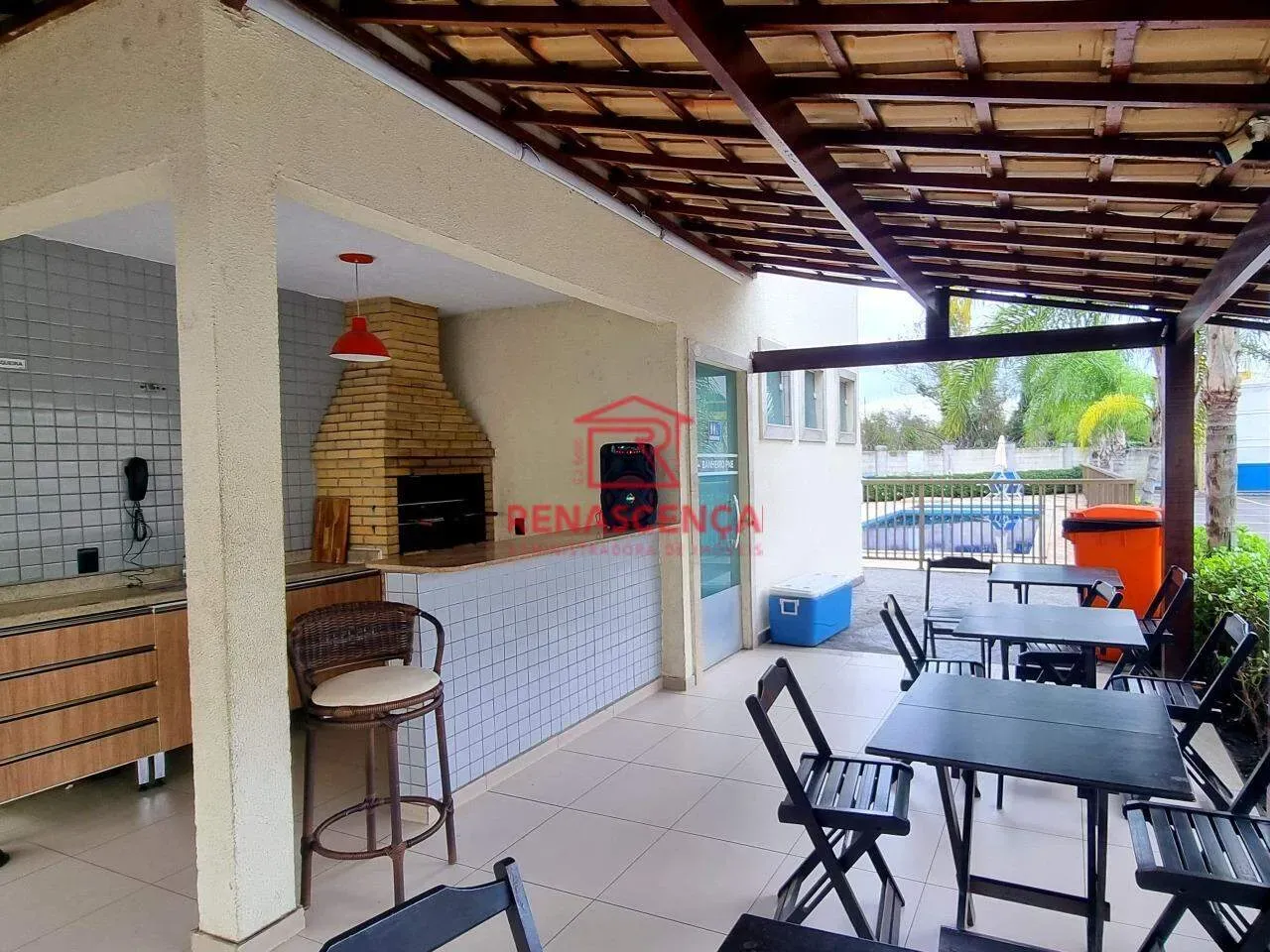 2-bedroom apartment in a building with a pool — photo 26