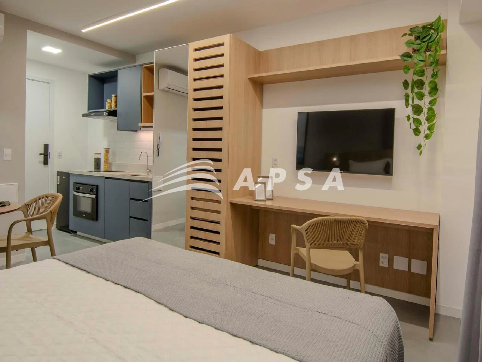 1 quarto e vista para a água: apartamento de 32 m² — photo 4