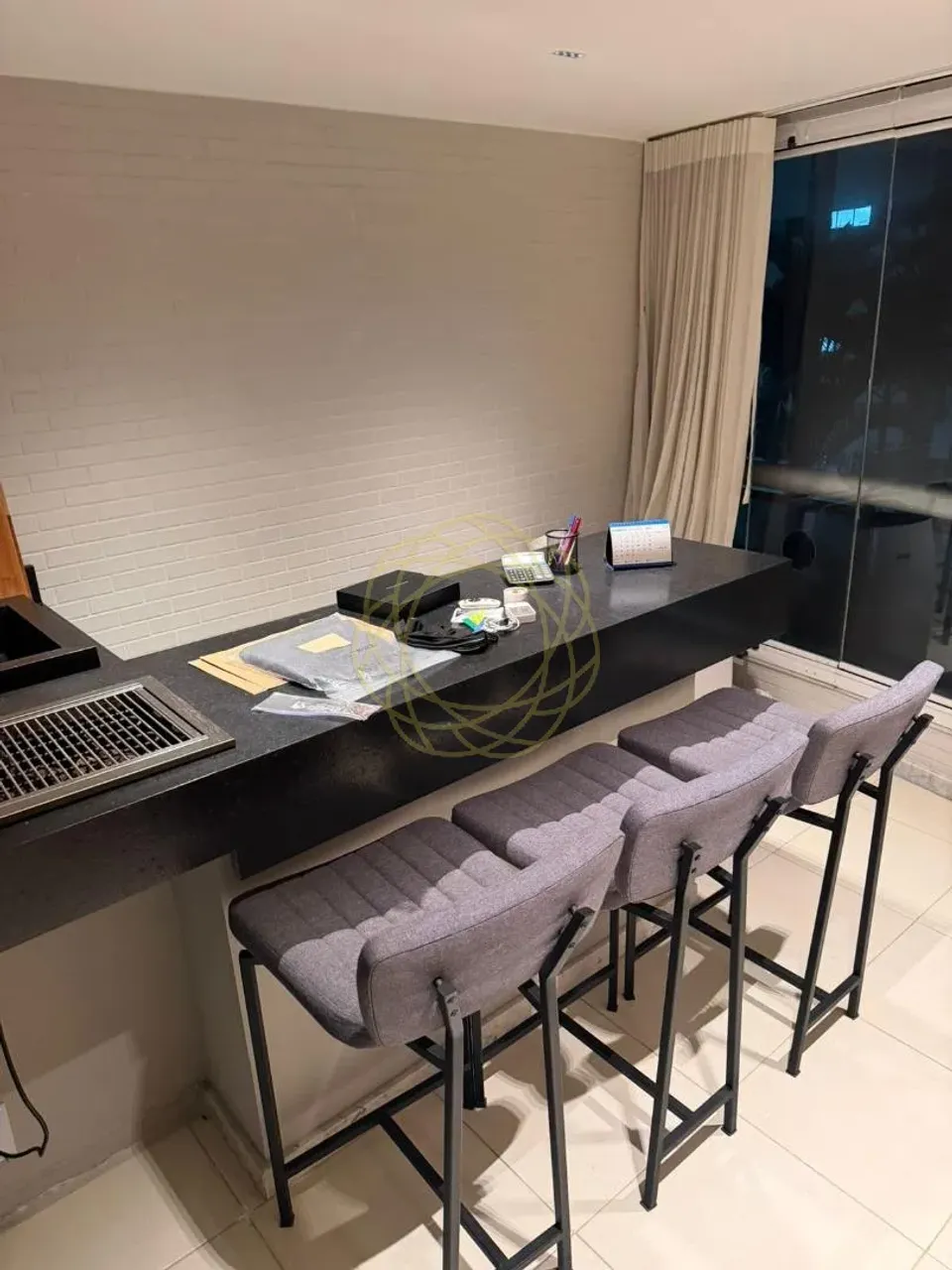 Furnished apartment 130 m² with 3 bedrooms and parking