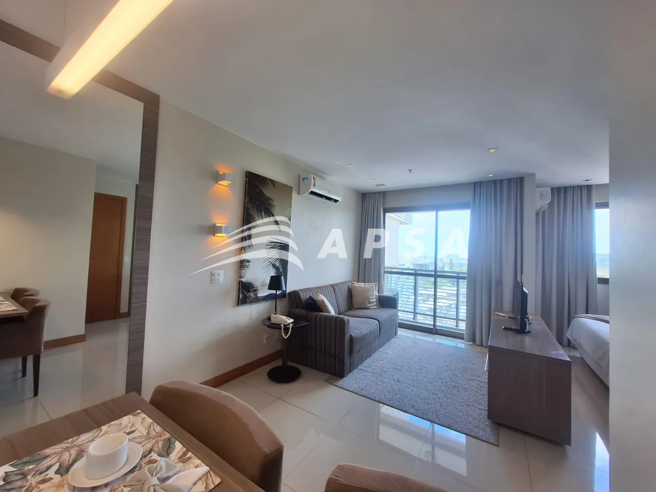 Apartamento mobiliado com cozinha integrada e ar-condicionado — photo 12