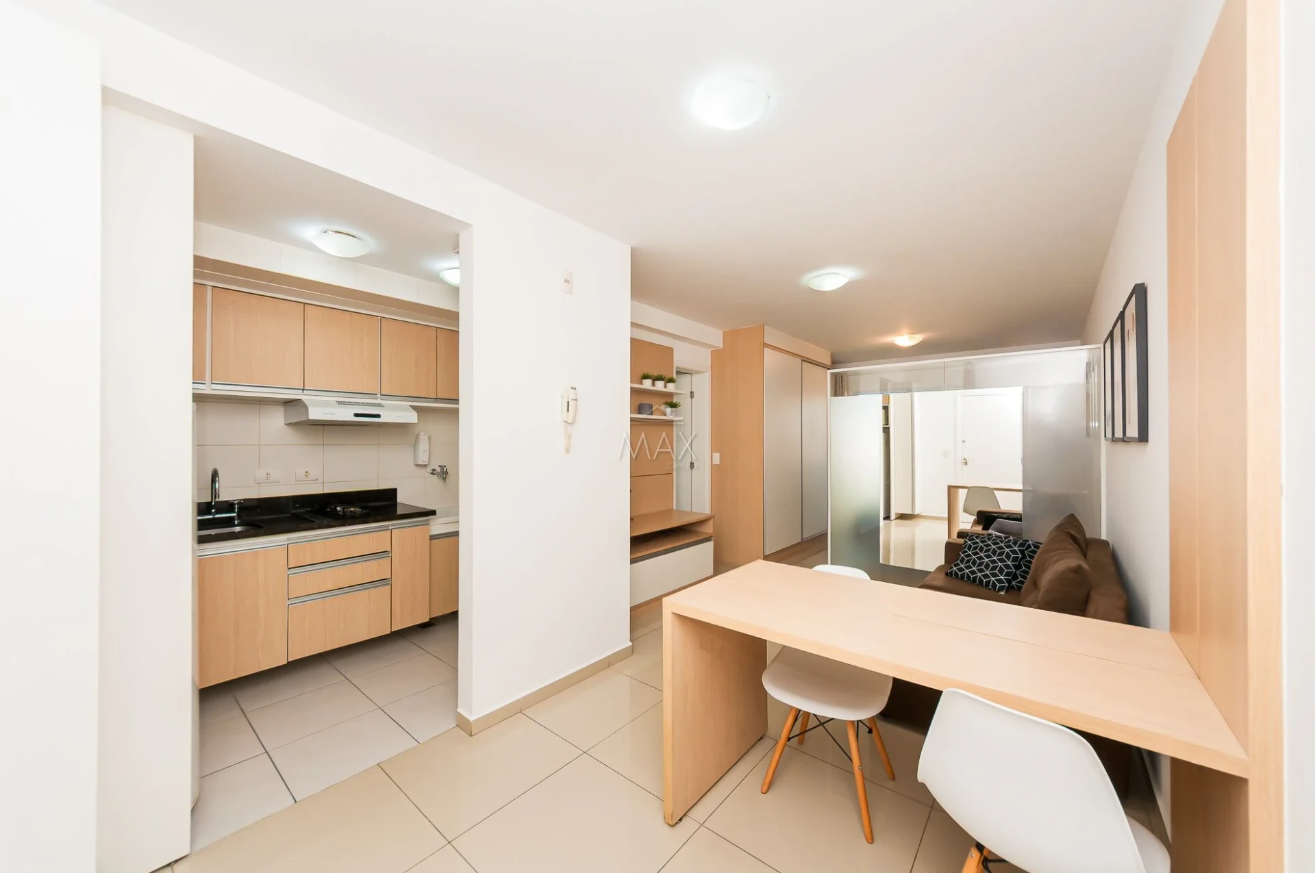 Apartamento mobiliado em condomínio com piscina coberta — photo 5
