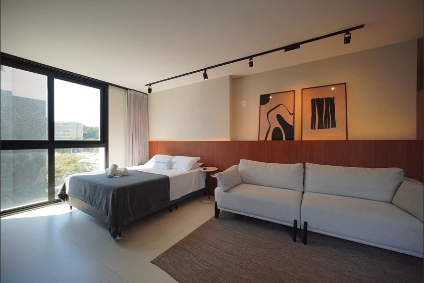 Apartamento mobiliado com 1 quarto, 1 banheiro e vaga — photo 6