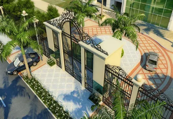 4-bedroom apartment with a grill on the balcony — photo 66