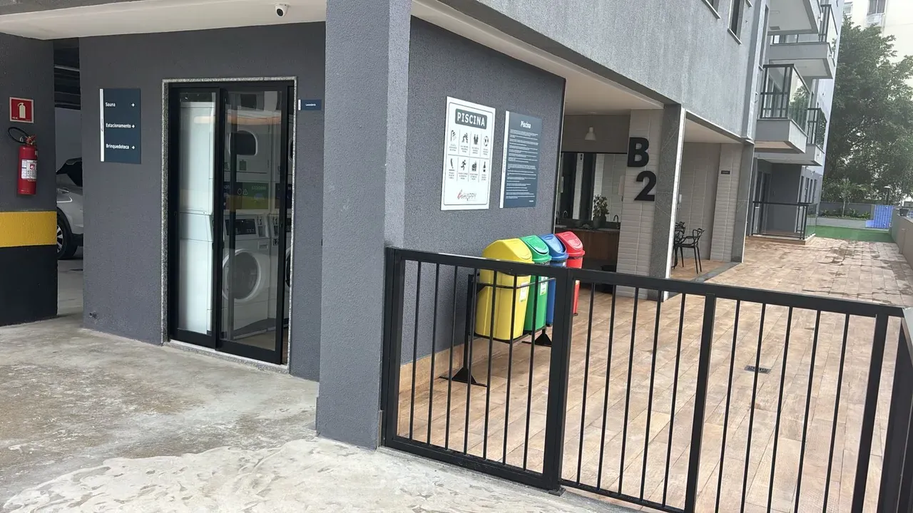 Apartamento de 1 quarto com cozinha integrada e vaga — photo 35