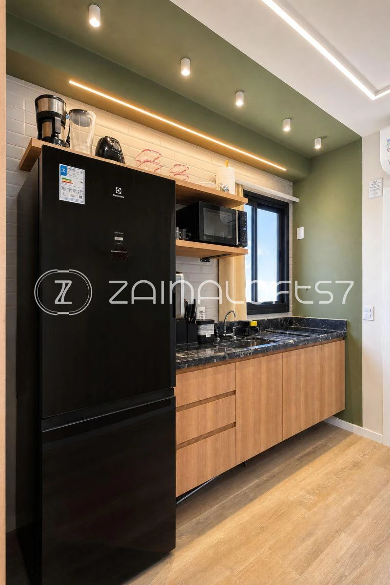Apartamento mobiliado de 58 m² com 1 suíte e varanda fechada — photo 4