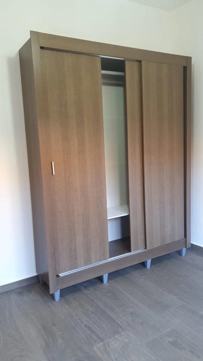 Wood or laminate floors in a 3-bedroom house, 84 m² — photo 13