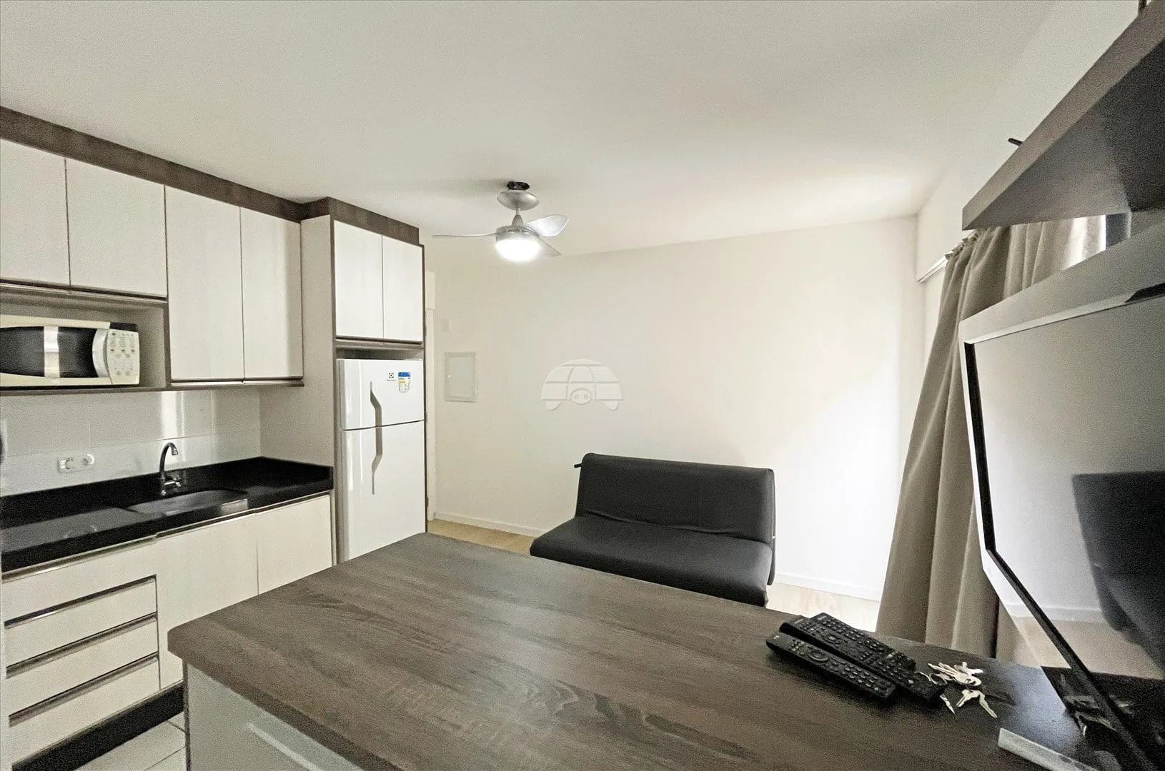 Studio mobiliado para locação com sala/dormitório — photo 2
