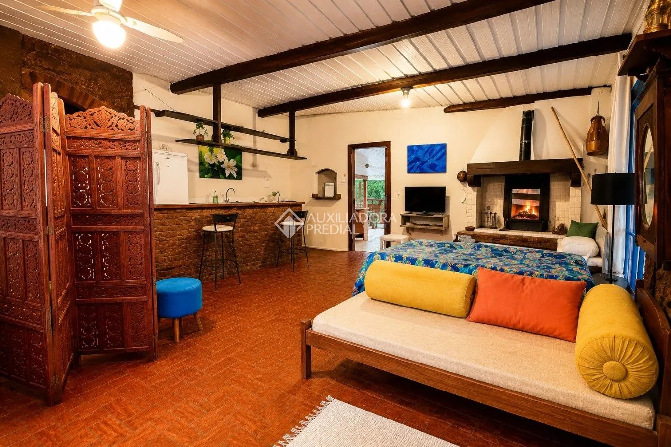 Chalet amueblado con 1 dormitorio y parrilla en la terraza — photo 10