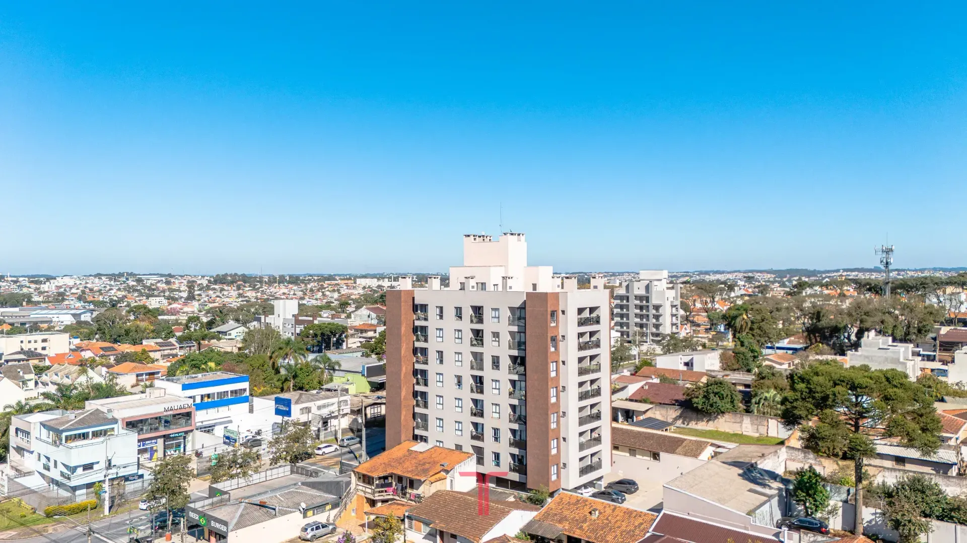 Furnished 1-bedroom apartment with 34 m² and balcony — photo 49