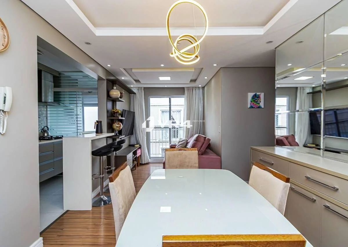 Apartamento mobiliado de 3 quartos com cozinha integrada
