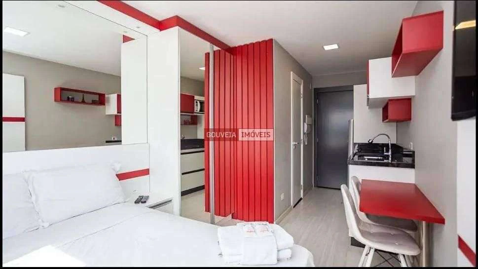 Apartamento de 1 quarto e 17 m² com cozinha compacta — photo 4