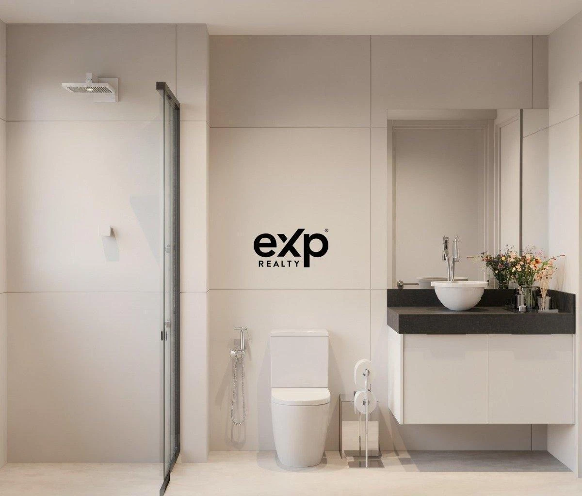 3-bedroom apartment, 2 with their own bathrooms, 76 m² — photo 44