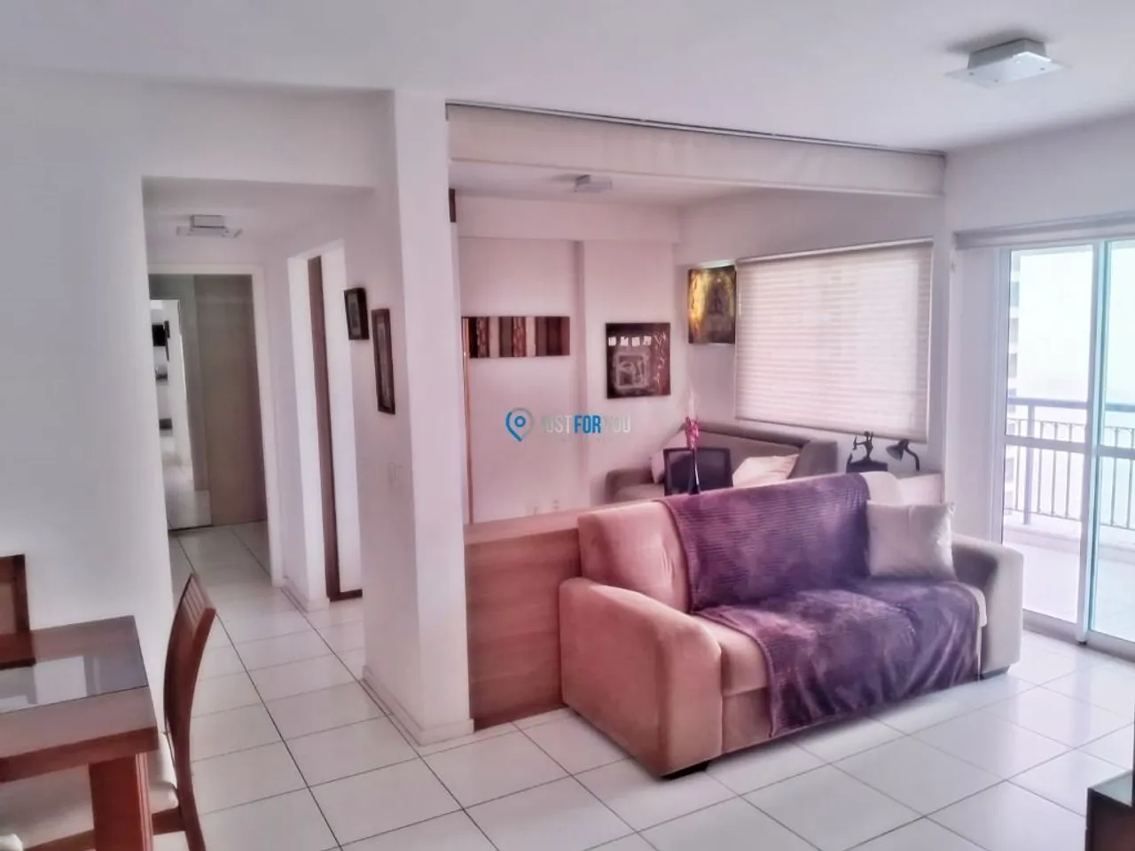 Rental apartment with balcony, 2 bedrooms and 2 bathrooms — photo 18