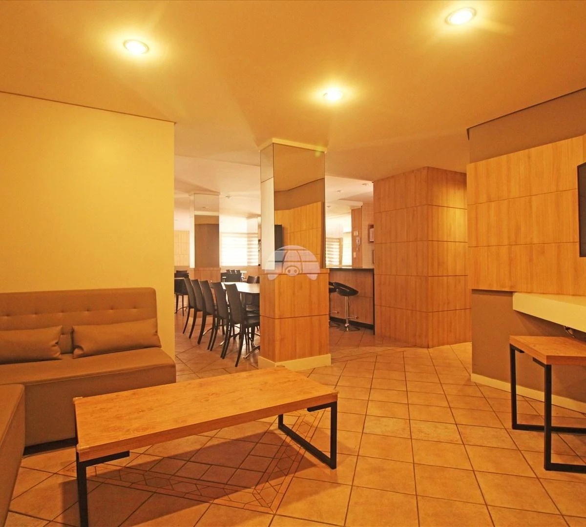 2-bedroom apartment with a washing machine in Curitiba — photo 22