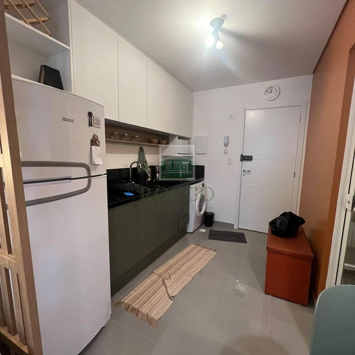 29 m² apartment with a home office and a dryer — photo 6