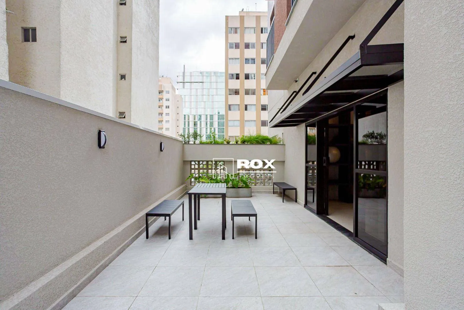Меблированное студио 31 м² с балконом и собственным BBQ — photo 41