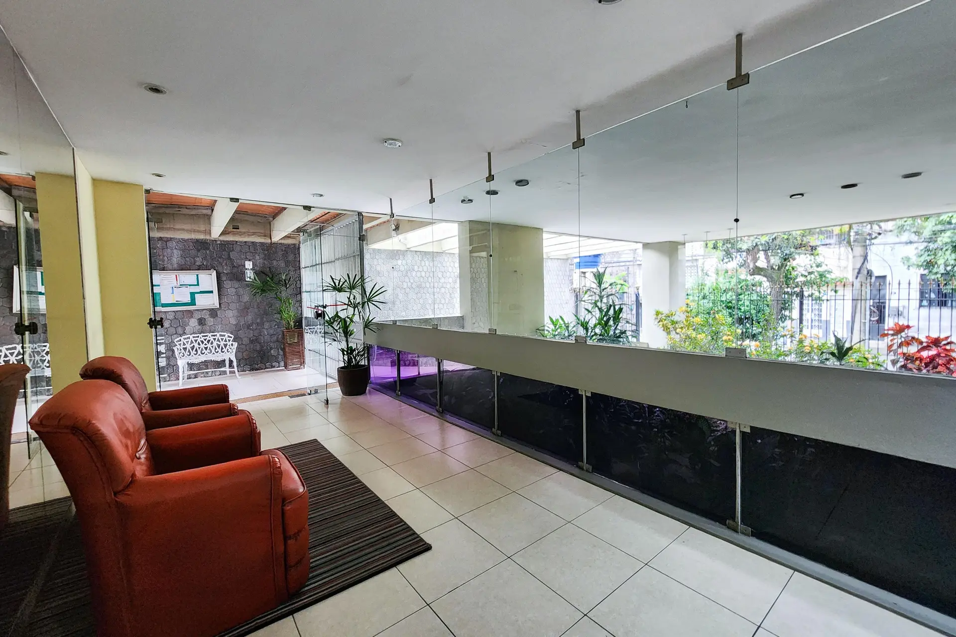 2-bedroom apartment in a building with a pool — photo 49