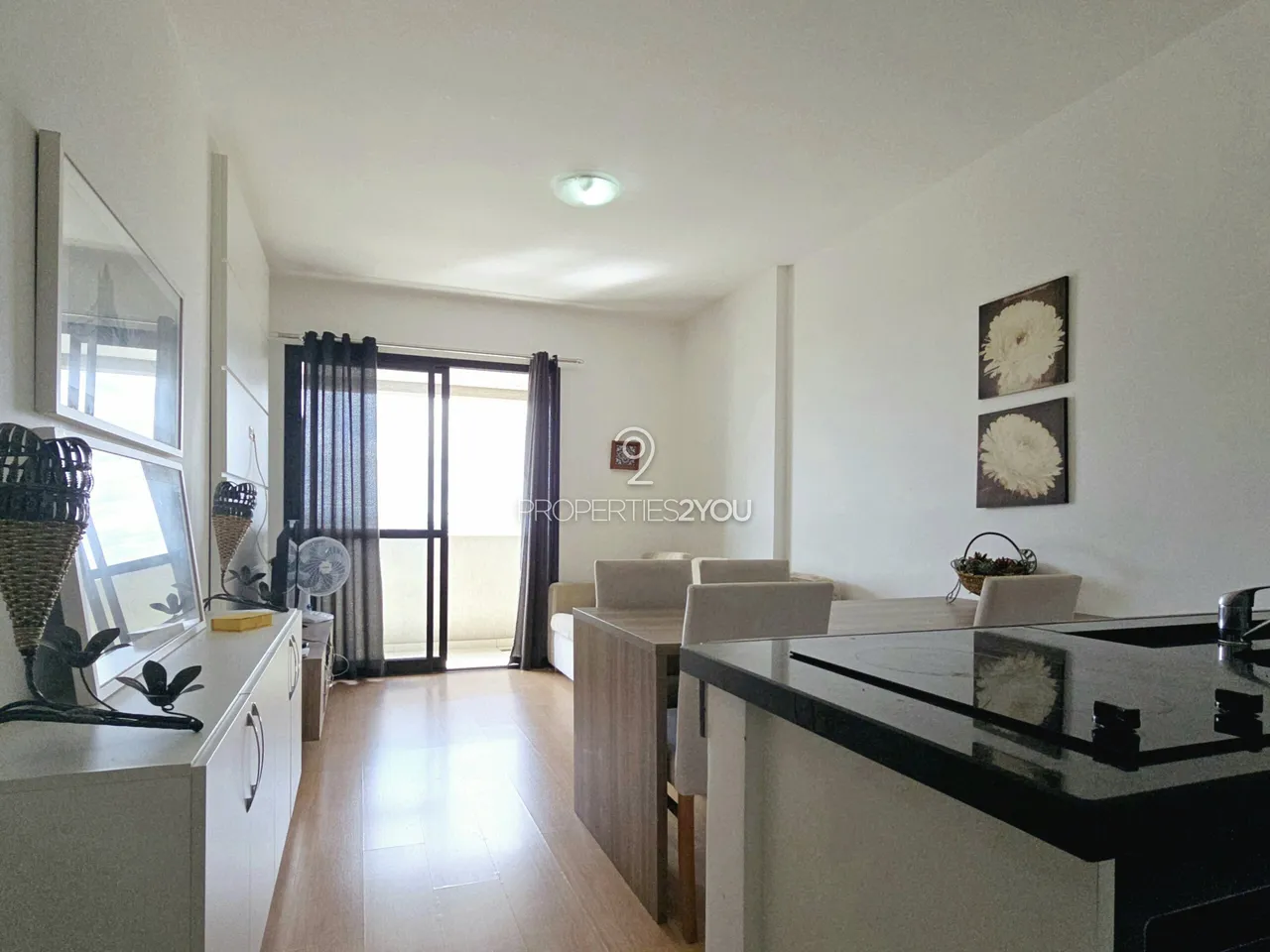 Furnished apartment with a balcony and built-in grill — photo 15