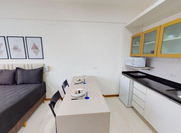 Apartamento mobiliado de 1 quarto com 30 m² e 1 banheiro — photo 3
