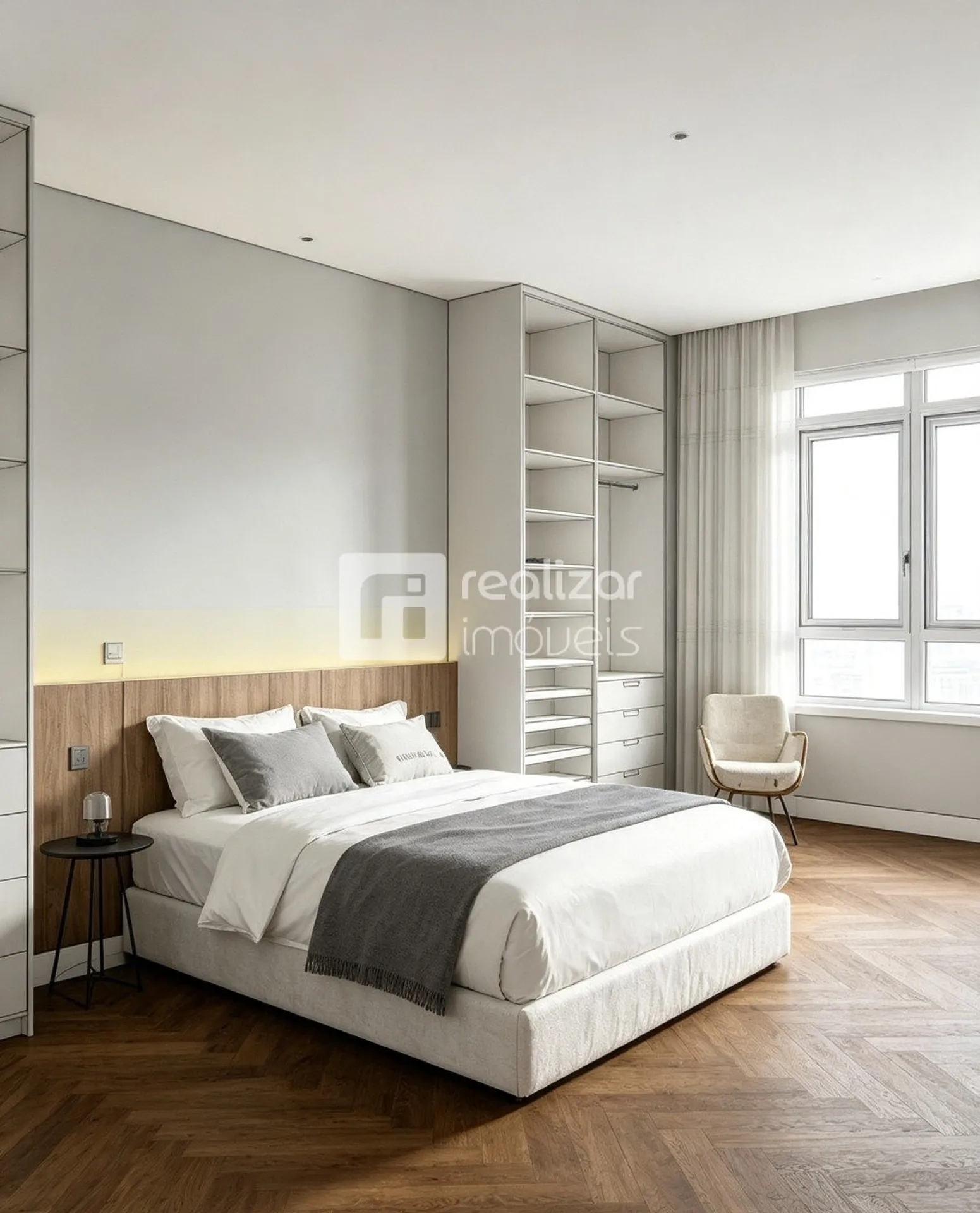 Квартира 135 м² с 3 спальнями-сюитами на 2 этаже