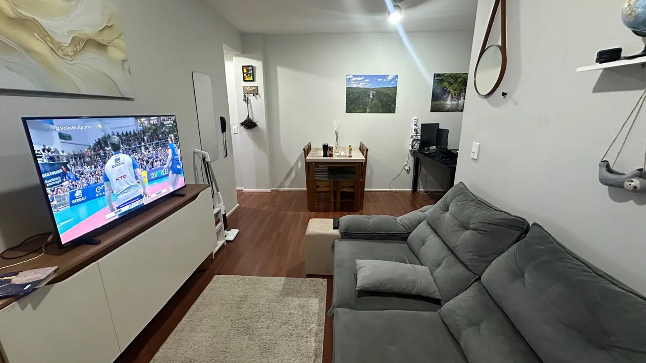 84 m² apartment with a washing machine and a home office