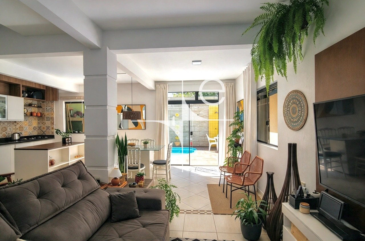 3-bedroom house with a grill on the balcony in Florianópolis — photo 21