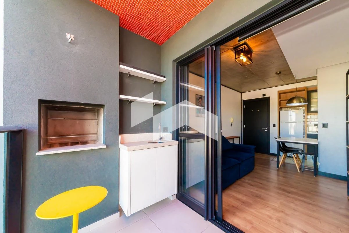 One-bedroom apartment with a washing machine in Curitiba — photo 9