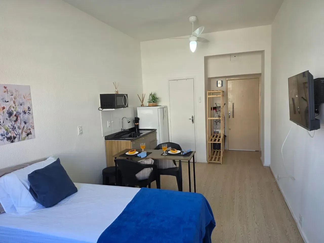 Estudio amueblado de 24 m² en el 7º piso, sin plaza