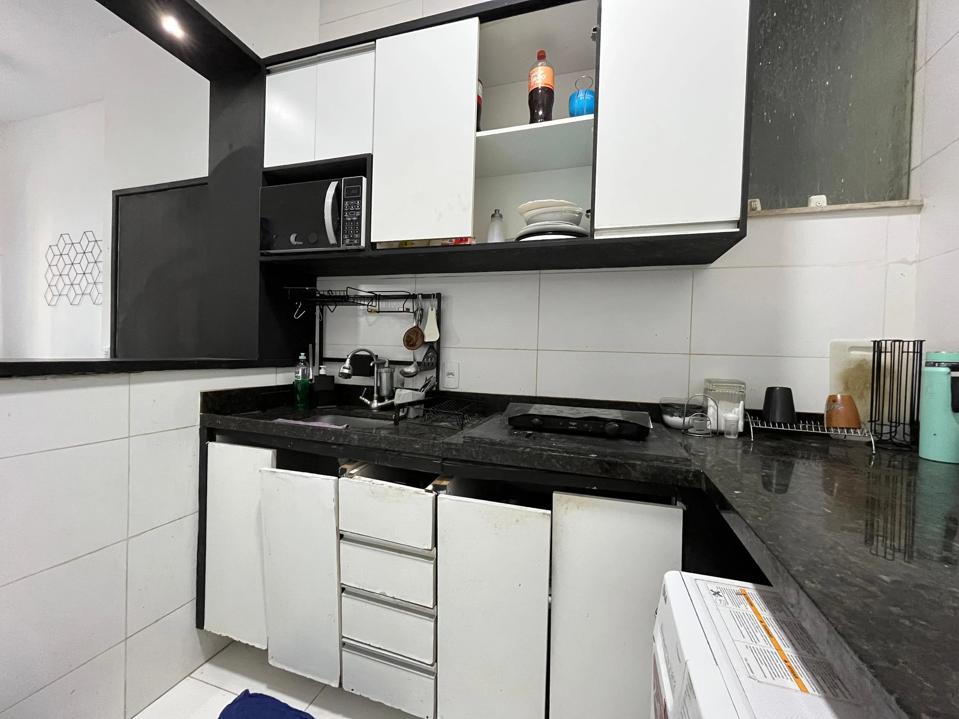 Washing machine in a 2-bedroom apartment, 46 m² — photo 21