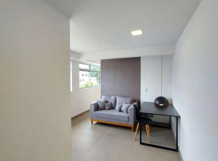 1-bedroom apartment on the 4th floor with air conditioning
