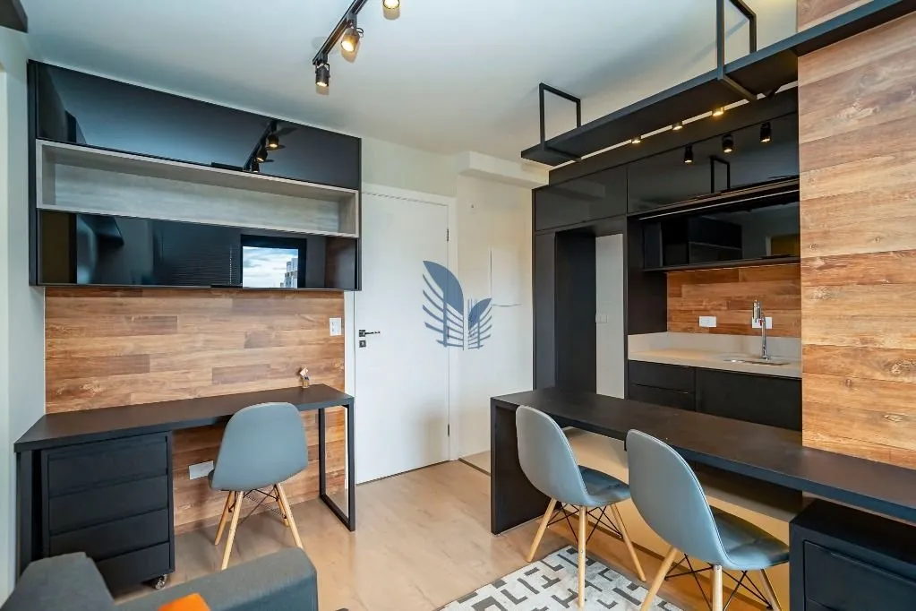 1-bedroom rental with open-plan kitchen and BBQ — photo 9