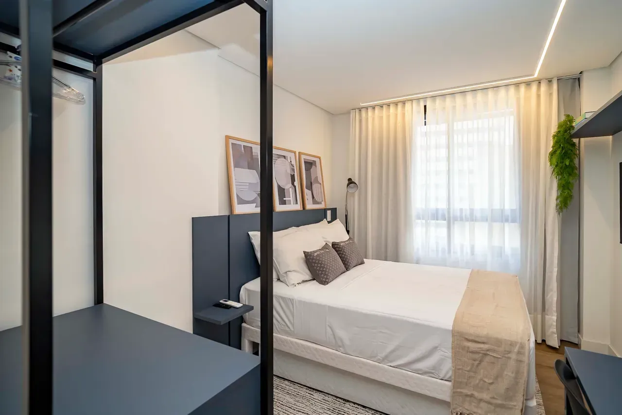 Apartamento amueblado de 1 dormitorio con escritorio — photo 7