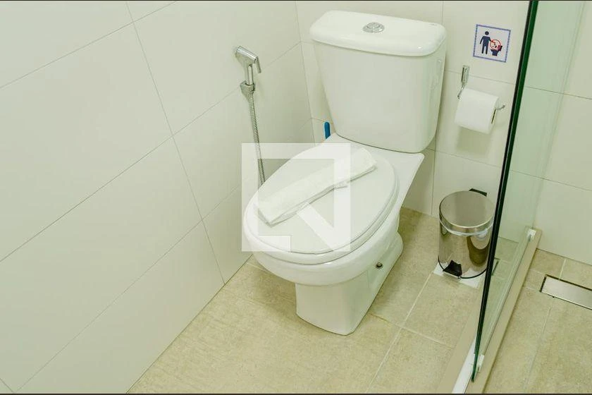 Furnished studio kitnet with kitchen-dining open plan — photo 11