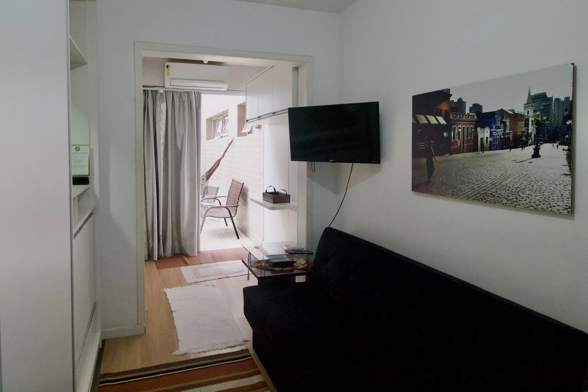 1-bedroom apartment with balcony and private garden