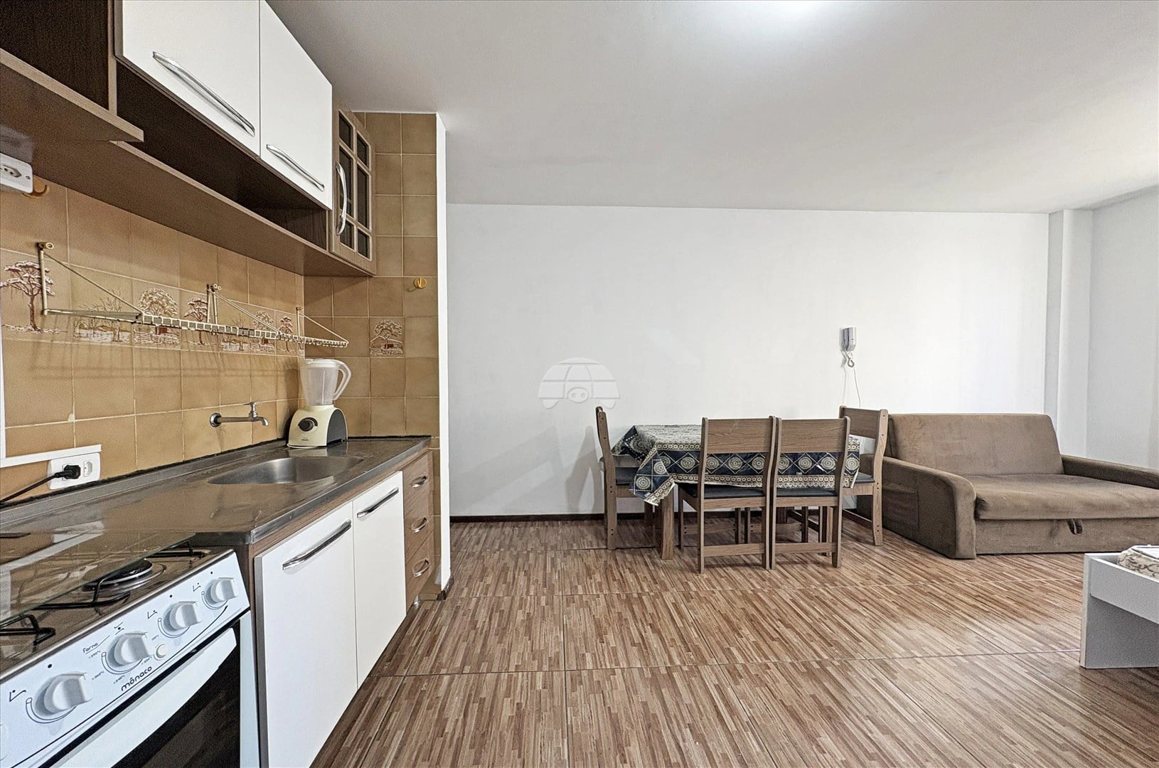 Apartamento mobiliado de 1 quarto com 31 m² e box de vidro — photo 9
