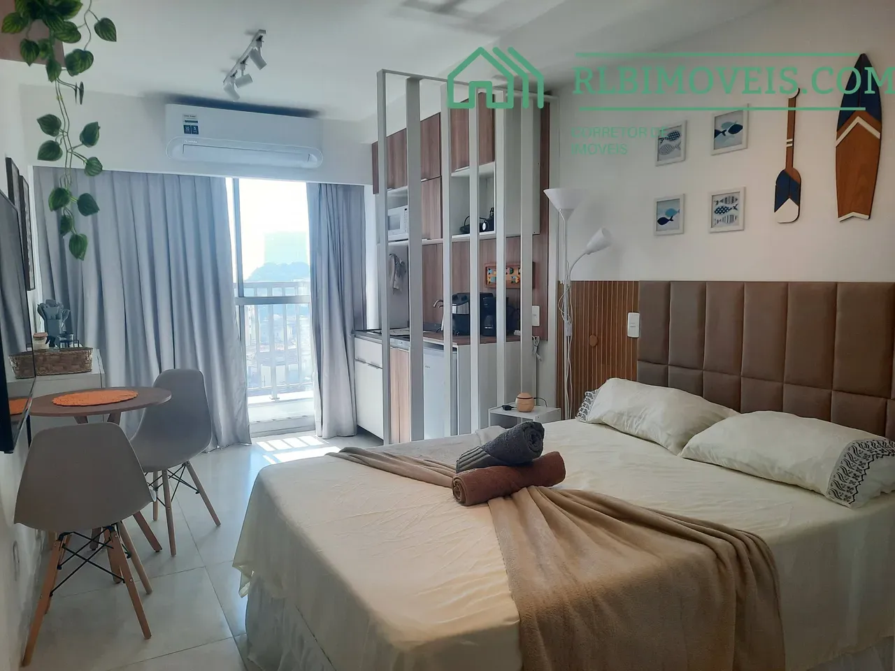 1-bedroom apartment with air conditioning and microwave — photo 2
