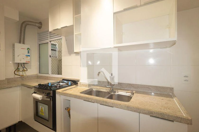 2-bedroom apartment in a building with a gym
