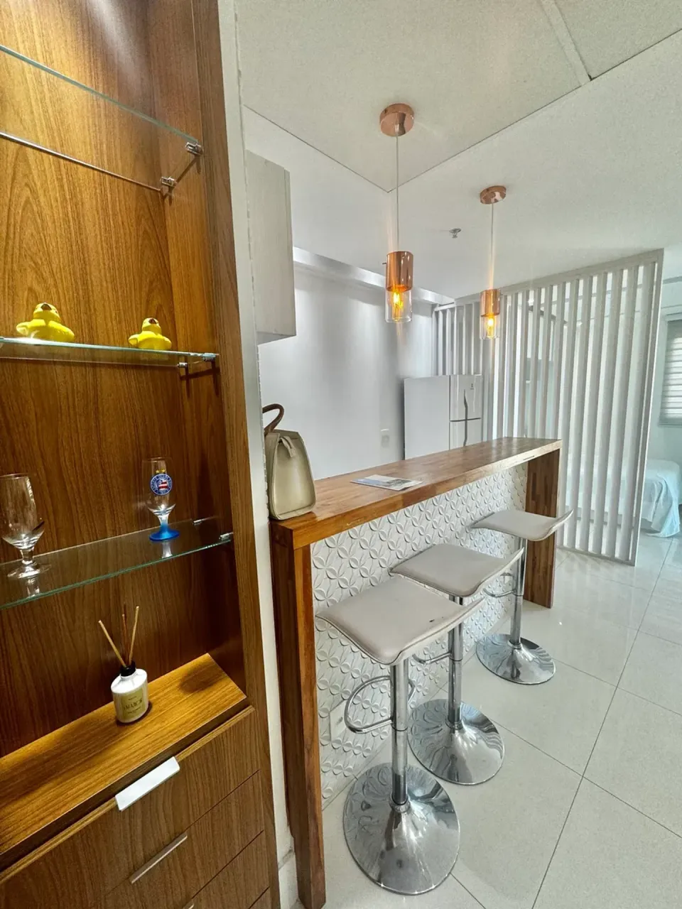 Apartamento mobiliado de 1 quarto com cozinha americana a gás — photo 14