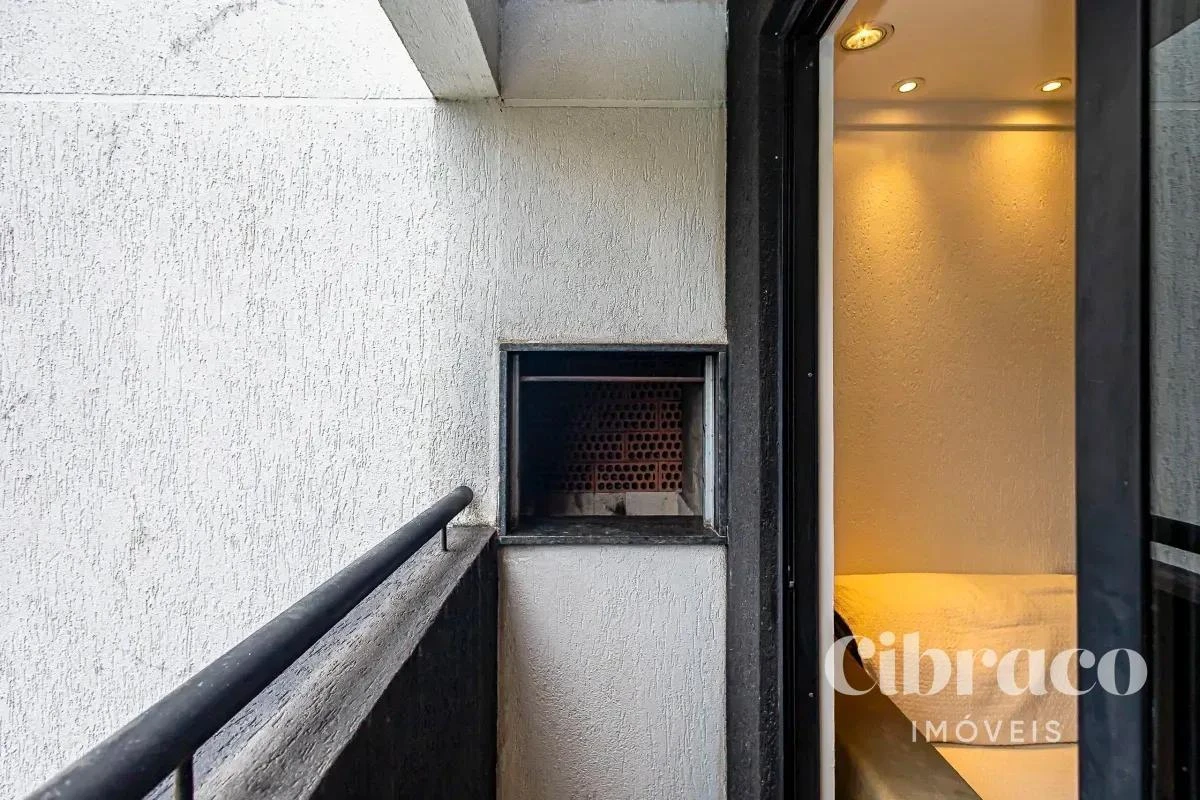 One-bedroom apartment with a washing machine in Curitiba — photo 12
