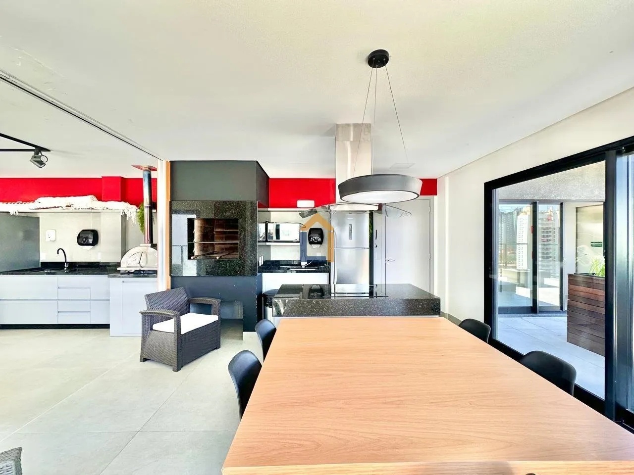 Furnished 26 m² apartment with a glass shower box — photo 50