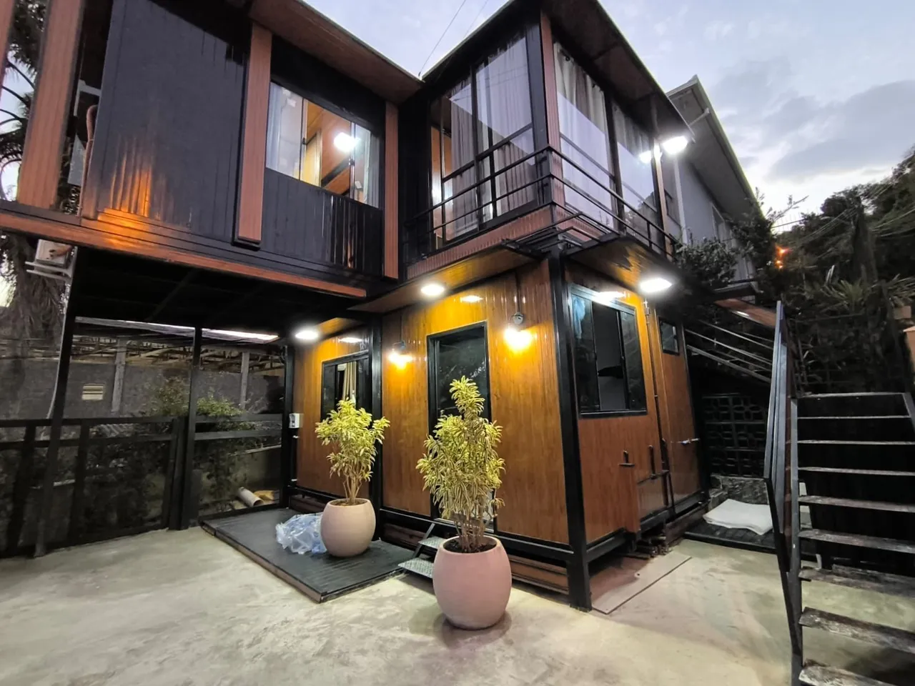 Mountain view in a one-bedroom house, 36 m² — photo 13