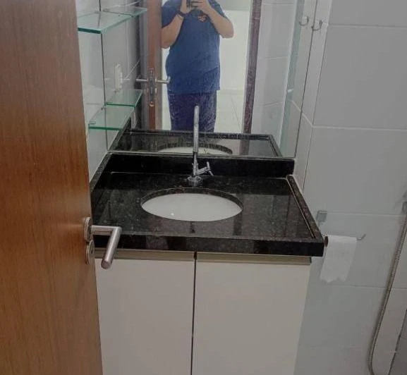 Apartamento de 1 quarto com cozinha equipada e varanda — photo 8