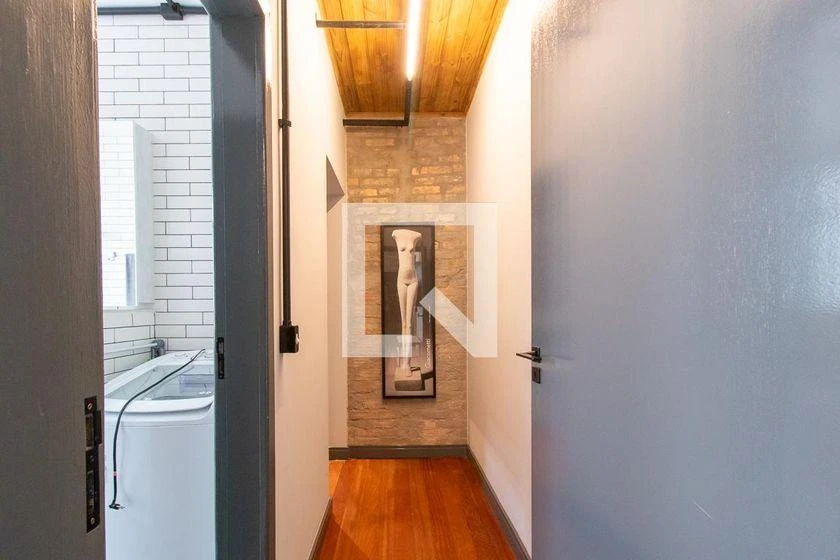 One-bedroom apartment with a washing machine in Curitiba — photo 7