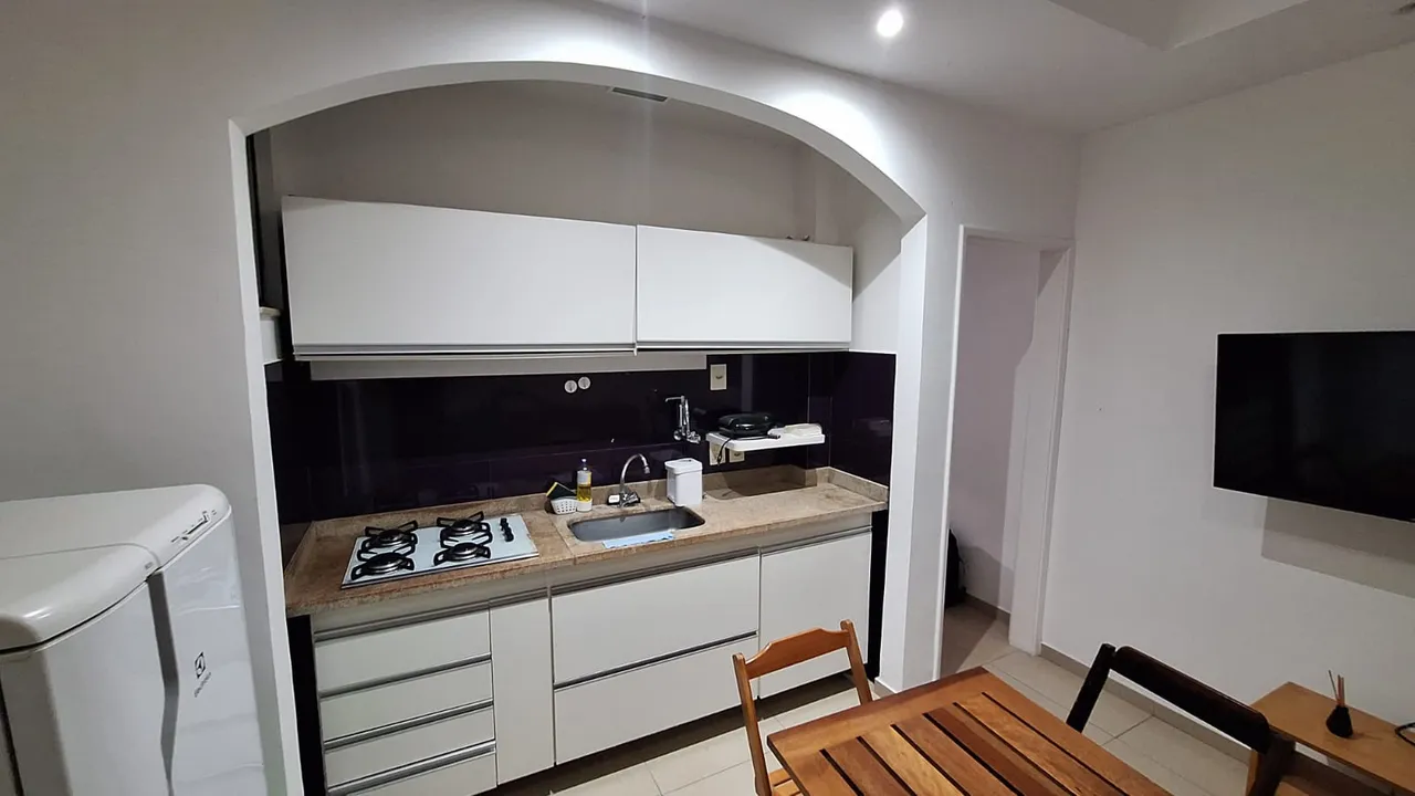 Furnished 1-bedroom apartment with open-plan kitchen — photo 11
