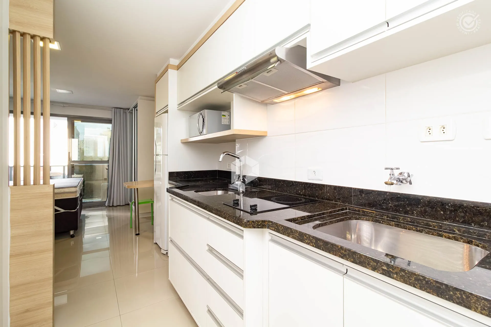 Мебльована квартира-1 спальня з відкритою кухнею — photo 21