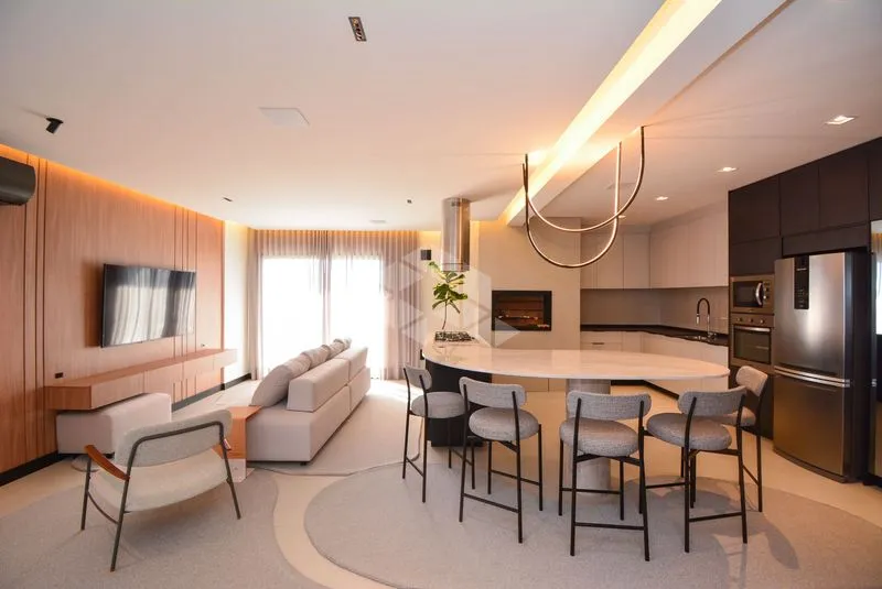 75 m² apartment with a grill on the balcony and a water view — photo 2